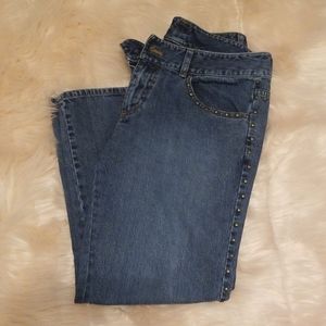 DKNY 5 Pocket Jeans with Rivets